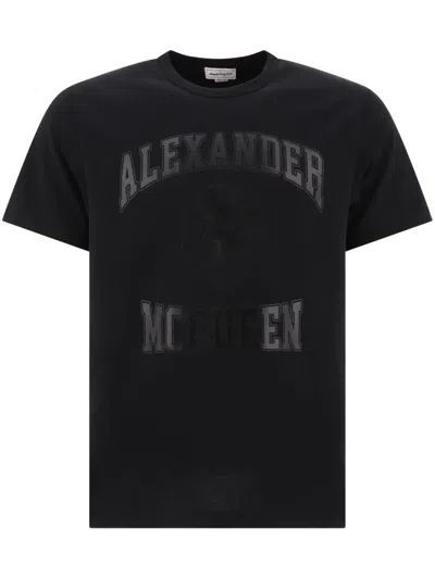 Alexander Mcqueen Alexander Mc Queen "skull" T Shirt In Black