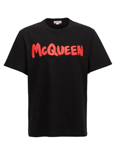 ALEXANDER MCQUEEN ALEXANDER MCQUEEN LOGO PRINT T SHIRT