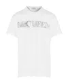 Alexander Mcqueen Logo-print T-shirt In White