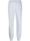 Alexander Mcqueen Logo-print Track Pants In 蓝色