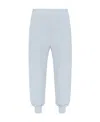 Alexander Mcqueen Logo-print Track Pants In Blue