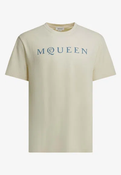 ALEXANDER MCQUEEN LOGO PRINT T-SHIRT