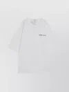 Alexander Mcqueen Alexander Mc Queen White Oversized T Shirt With Logo In White