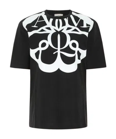 ALEXANDER MCQUEEN LOGO PRINTED T-SHIRT