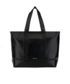 Alexander Mcqueen Logo Printed Tote Bag In Black