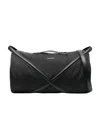 Alexander Mcqueen Logo Printed Zipped Duffel Bag