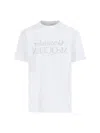 Alexander Mcqueen Alexander Mc Queen Reflected Logo T Shirt In White