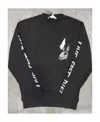 Alexander Mcqueen Logo Round-necked Sweater In Black