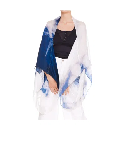 Alexander Mcqueen Logo Scarf In White