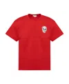 Alexander Mcqueen Logo Short-sleeved T-shirt In Red
