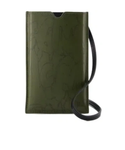 Alexander Mcqueen Logo Shoulder Bag In Green