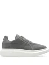 Alexander Mcqueen Mcqueen Oversize Retro Sneaker In Grey