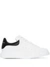 Alexander Mcqueen Alexander Mc Queen White And Blue Navy Oversized Sneakers In White