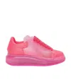 Alexander Mcqueen Logo Sports Shoes In Pink