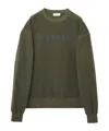 Alexander Mcqueen Alexander Mc Queen Sweatshirt With Logo In Green