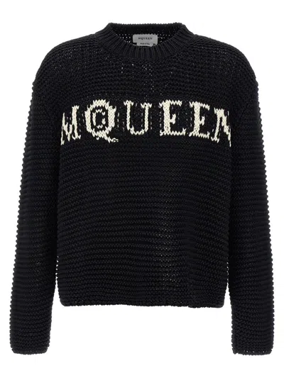 ALEXANDER MCQUEEN ALEXANDER MCQUEEN LOGO SWEATER