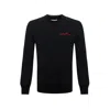 Alexander Mcqueen Logo Sweatshirt In Black