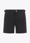 Alexander Mcqueen Skull Swimsuit Alexander Mc Queen Clothing Black In Black