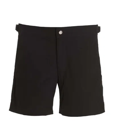 ALEXANDER MCQUEEN LOGO SWIMMING TRUNKS