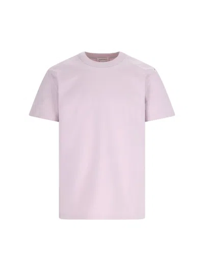 Alexander Mcqueen Logo T-shirt In Purple