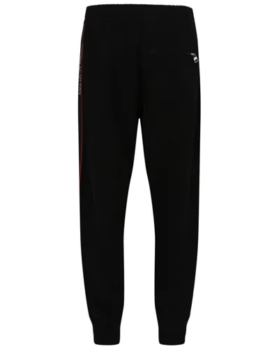 Alexander Mcqueen Logo Tape Jogger In Black