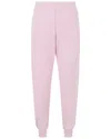 Alexander Mcqueen Logo Tape Jogger Sweatpants Man Pants Pink Size Xl Cotton