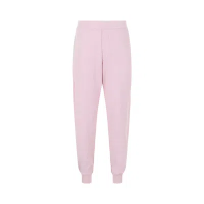 Pre-owned Alexander Mcqueen Logo Tape Jogger Sweatpants 'pink' | Men's Size Xl