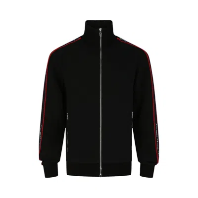 Pre-owned Alexander Mcqueen Logo Tape Track Jacket 'black' | Men's Size M