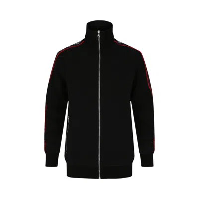 Pre-owned Alexander Mcqueen Logo Tape Track Jacket 'black' | Men's Size Xs