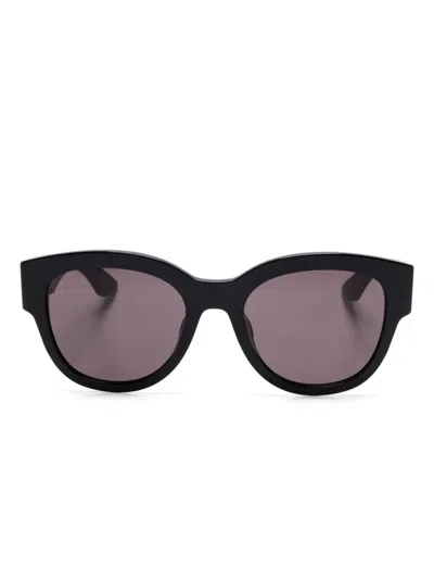 ALEXANDER MCQUEEN LOGO UV-PROTECTIVE LENSES SUNGLASSES