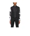 Alexander Mcqueen Black Polyester Vest In Black
