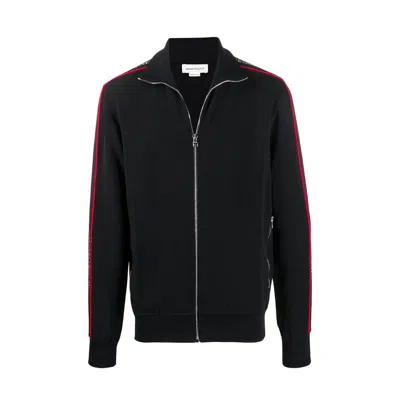 Alexander Mcqueen Logo Zipped Sweatshirt