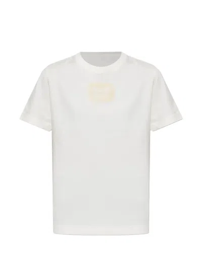Alexander Mcqueen Logo-patch T-shirt In White