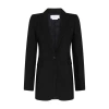 Alexander Mcqueen Long Blazer In Black