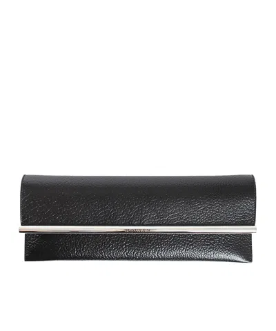 ALEXANDER MCQUEEN ALEXANDER MCQUEEN CROSS-B LONG CLUTCH BAG