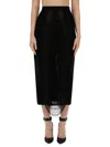 Alexander Mcqueen Elegant Long Skirt