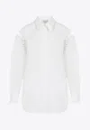 Alexander Mcqueen Cotton Shirt In White