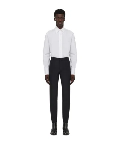 Alexander Mcqueen Long-sleeved Shirt In Black
