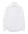 Alexander Mcqueen Long-sleeved Button Fastened Shirt In White