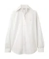 Alexander Mcqueen Long-sleeved Shirt In White