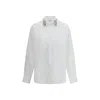 Alexander Mcqueen Shirt With Crystals In White