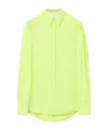 Alexander Mcqueen Long-sleeved Shirt In Yellow
