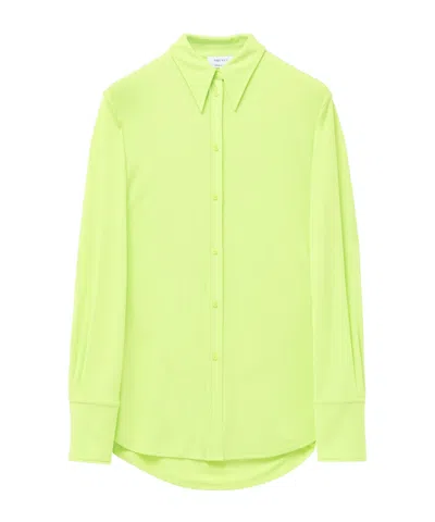 Alexander Mcqueen Long-sleeved Shirt In Yellow