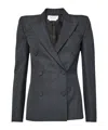 Alexander Mcqueen Crossed Blazer In Black