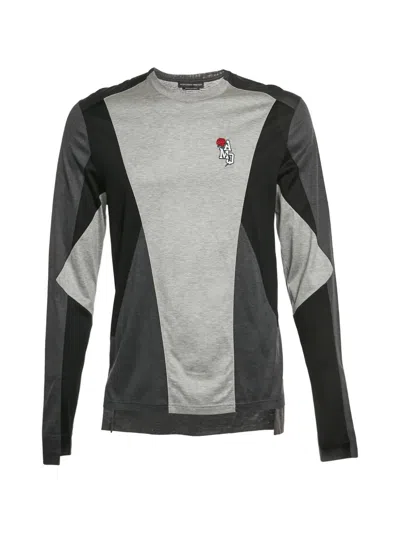 Pre-owned Alexander Mcqueen Long-sleeve T-shirt In Gray