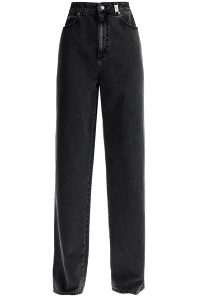 Alexander Mcqueen Loose Fit Jeans For In Black