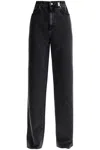 Alexander Mcqueen Loose Fit Jeans For In Black