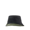 ALEXANDER MCQUEEN LOW REVER BUCKET HAT - POLYESTER - KHAKI