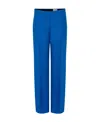 Alexander Mcqueen Low-rise Tailored Trousers In Blue