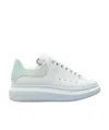 Alexander Mcqueen Low-top Leather Sneakers In White